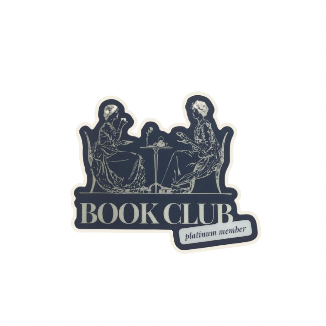 Book Club Platinum Member Sticker