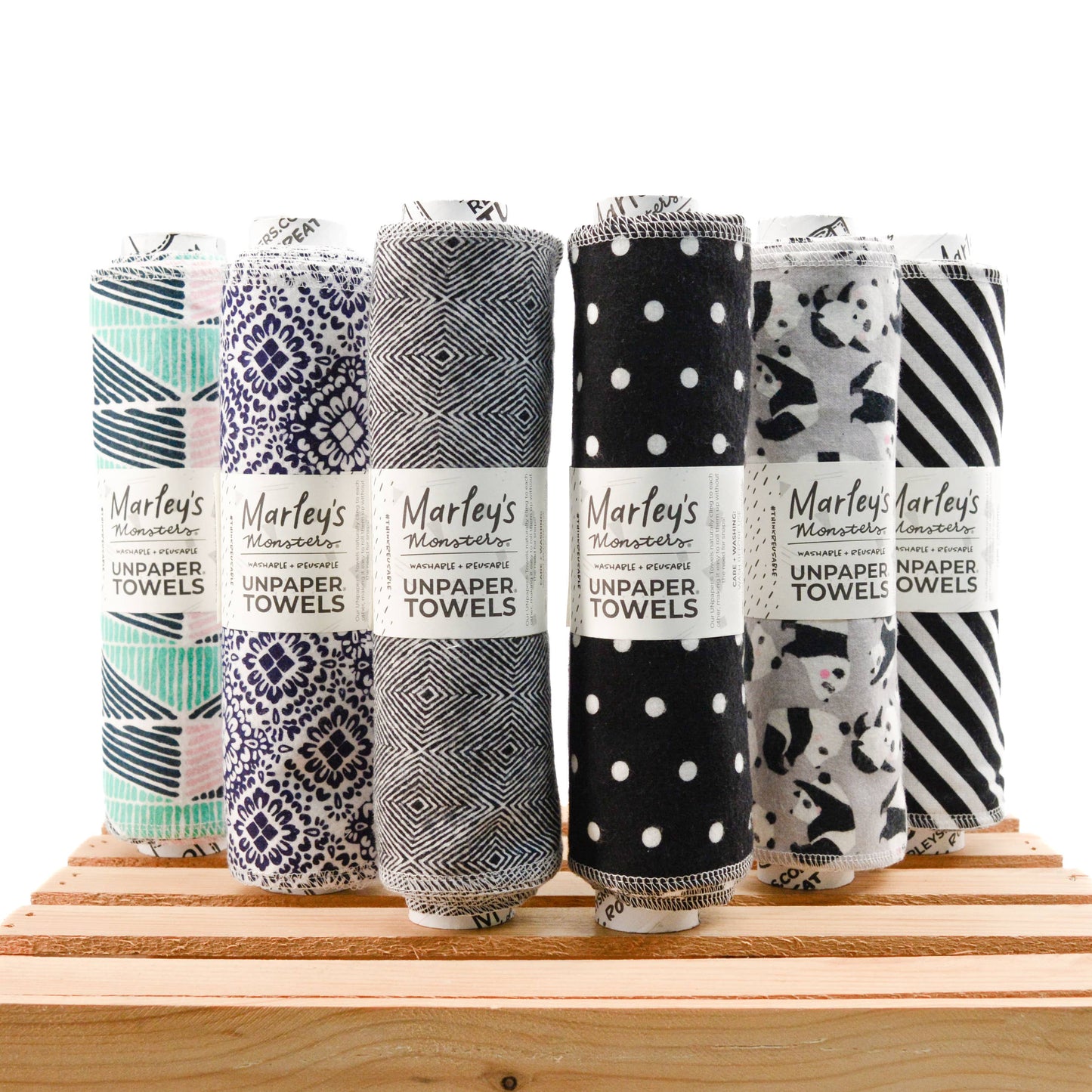 Stockist Bundle Set of 6 rolls UNpaper® Towels: Mixed Prints