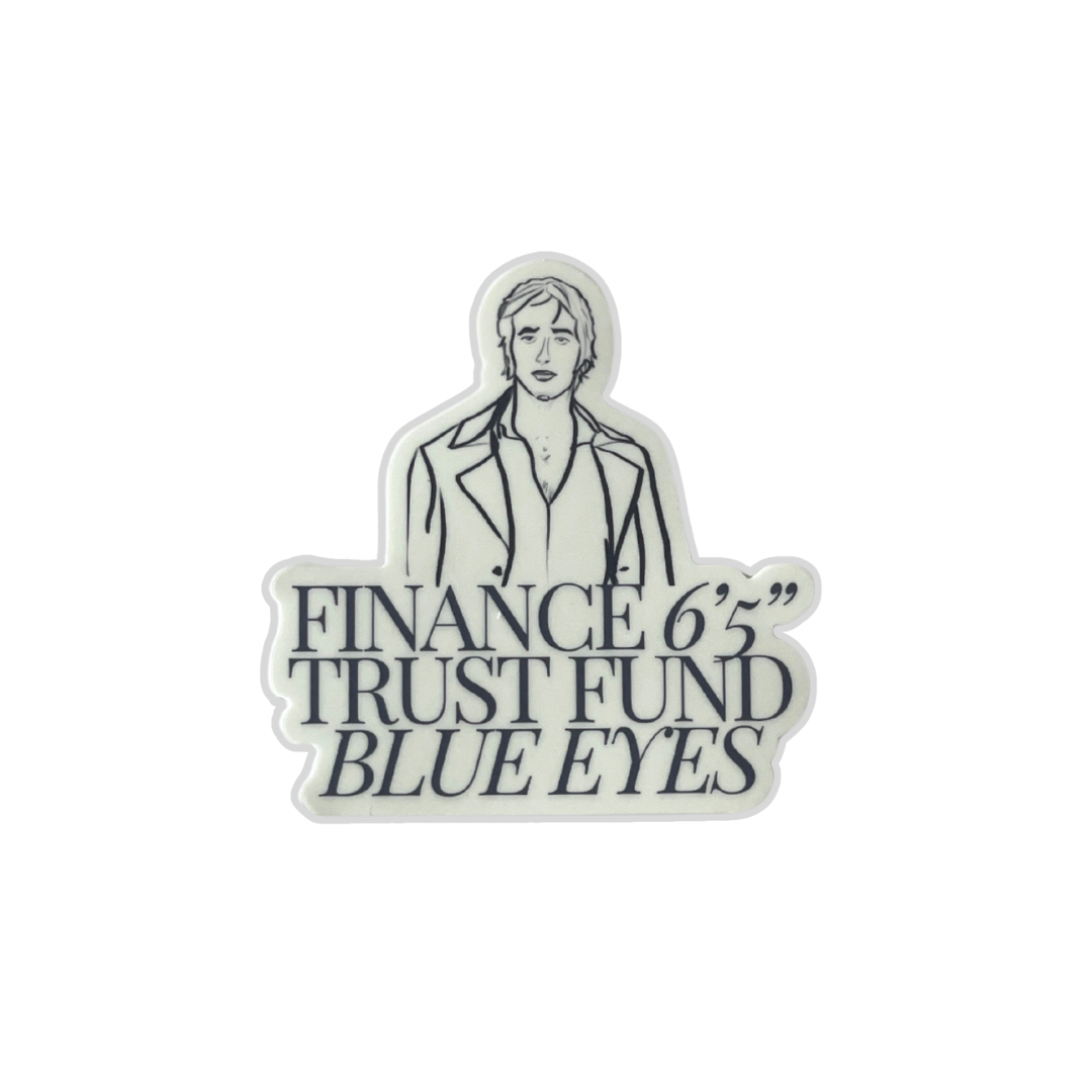 Mr Darcy Finance Trust Fund Sticker