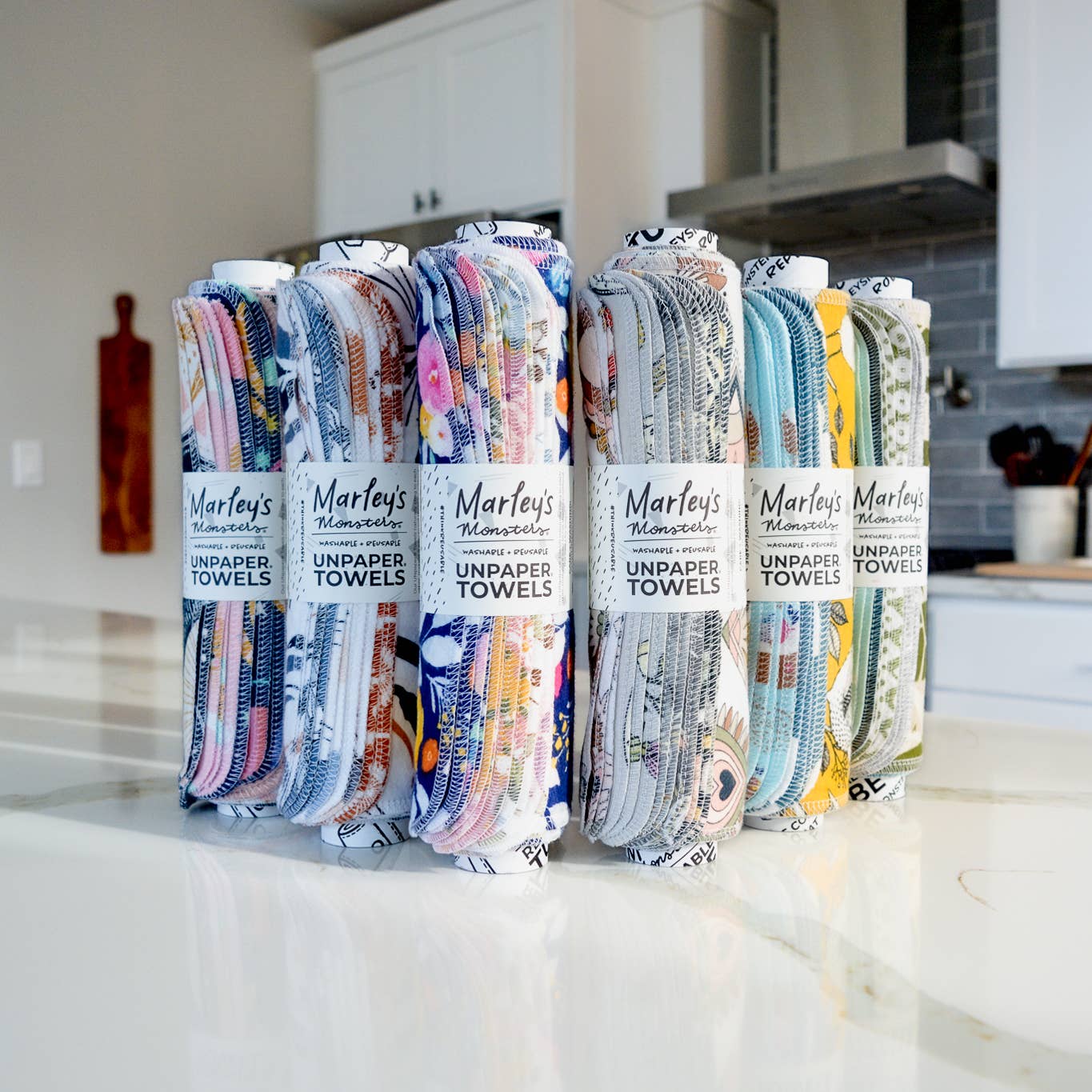 Stockist Bundle Set of 6 rolls UNpaper® Towels: Mixed Prints