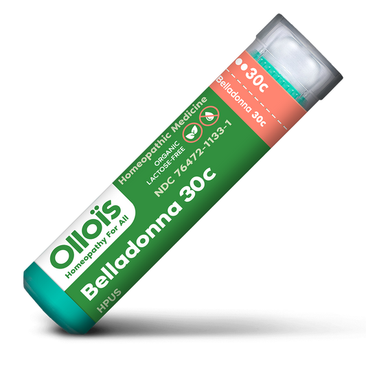 Olloïs Belladonna 30C Vegan Organic; 80 Homeopathic Pellets