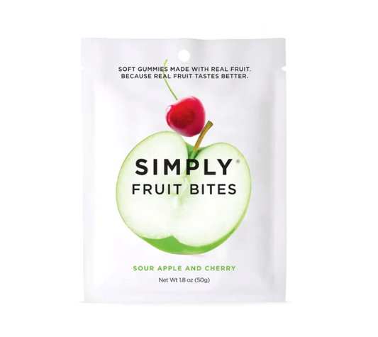 Fruit Bites - Sour Apple & Cherry (1.8 oz Bags)