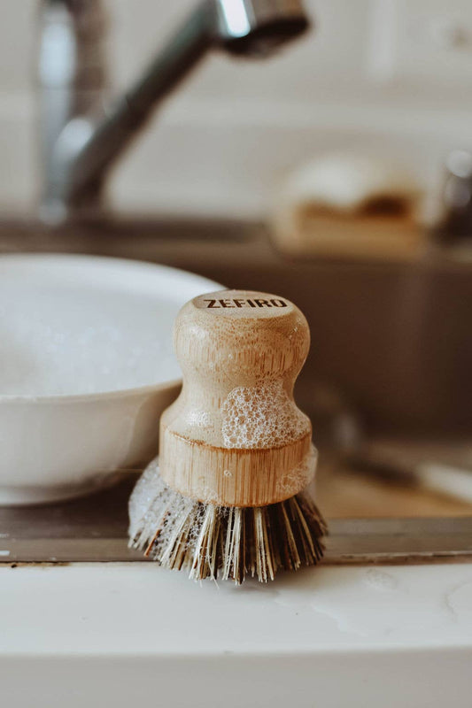 Bamboo Pot Scrubber