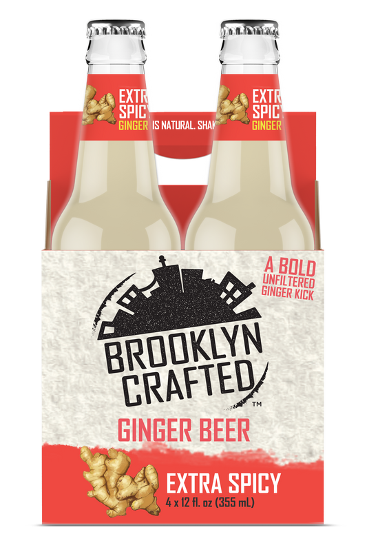 Brooklyn Crafted Non-Alcoholic Ginger Beer - Extra Spicy