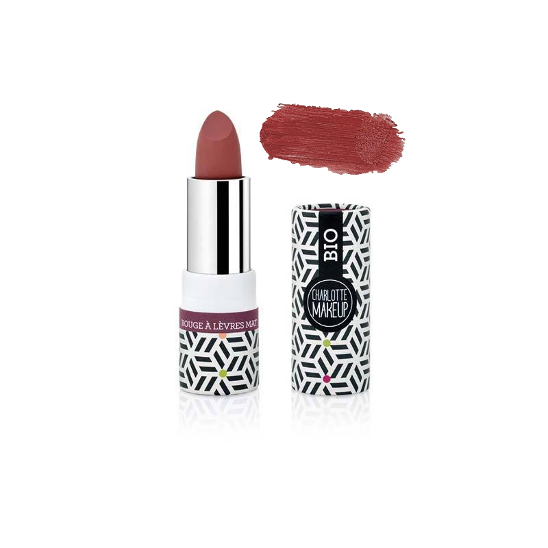 Organic Matte Lip Stick - Groseille