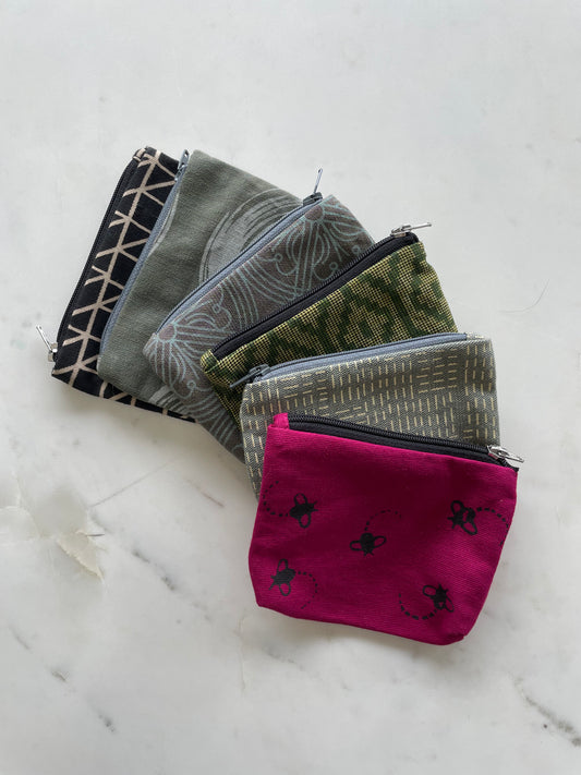 Assorted Scrap Fabric Coin Purse